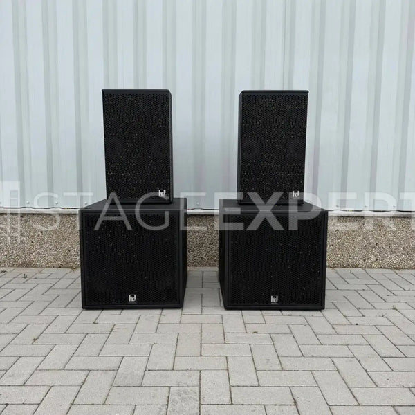 Harmonic Design MP12 + HDP18 PA Set (2 tops + 2 subs)