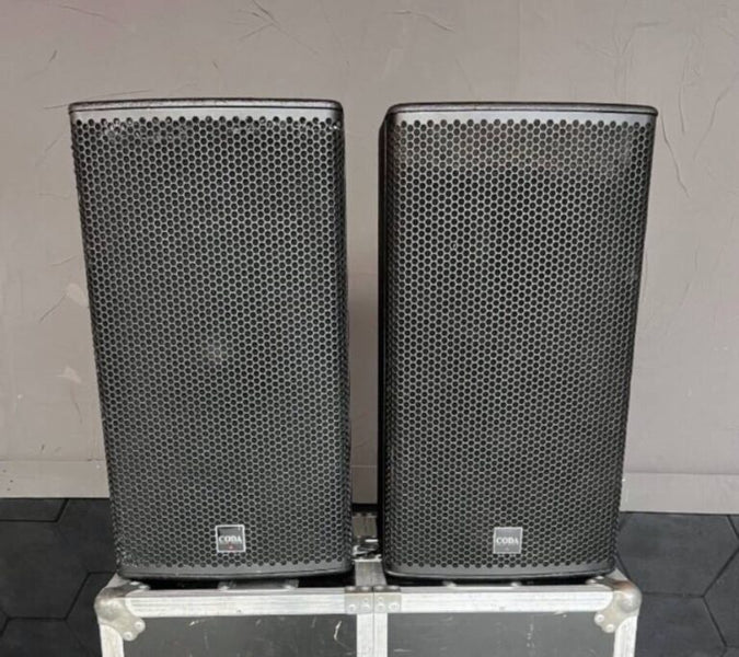 Coda Audio G712 (4) with Linus 6.4 System Amplifier Bundle