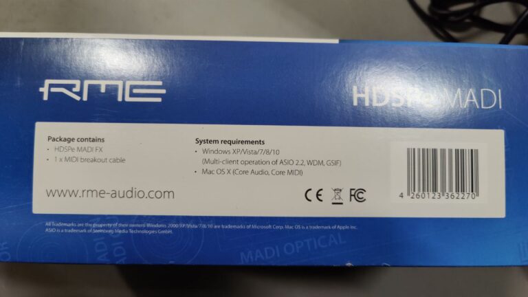 RME HDSPe MADI PCIe Audio Interface | 128-ch MADI I/O