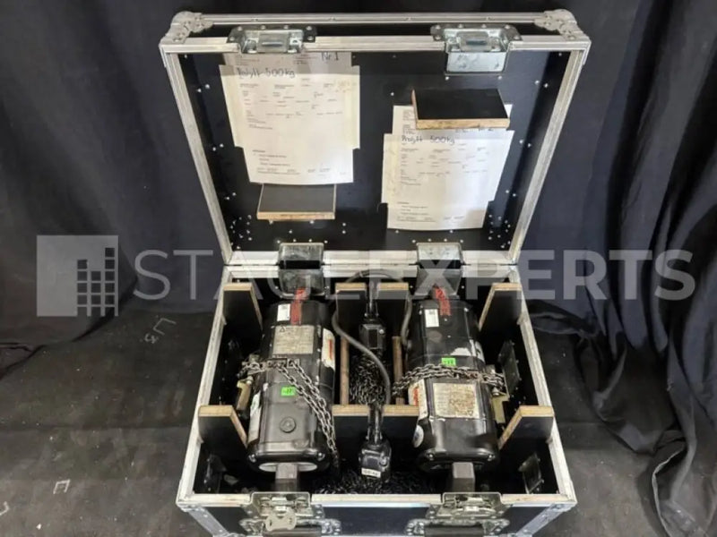 ProLyft 500 kg Electric Hoists Pair, 15 m with Case - Amptown