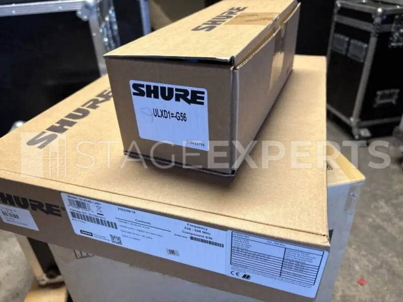 Shure ULXD4E + ULXD1 Digital Wireless Set (H51/G56) Bundle
