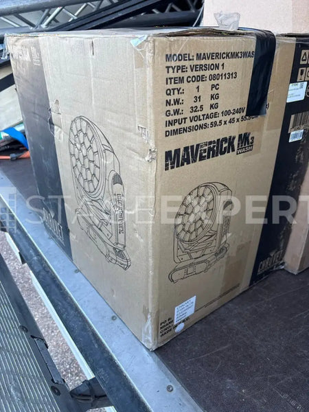 Chauvet Maverick MK3 Wash – Powerful LED Moving Wash Light