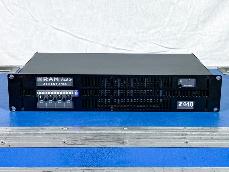 RAM Audio Z-440 4-Channel Digital Amplifier, 4x1000W/4Ω