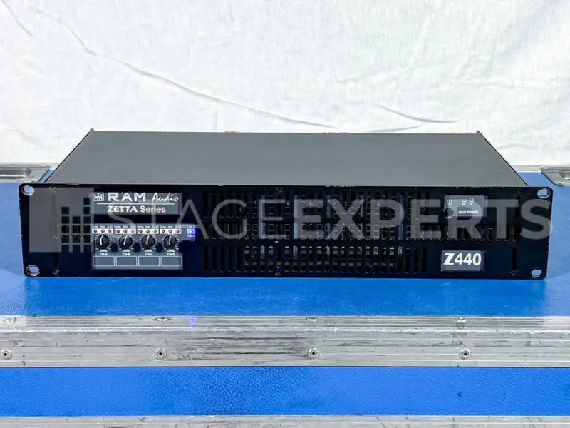 RAM Audio Z-440 Amplifier – 4x1000W/4Ω, Compact 4-Channel