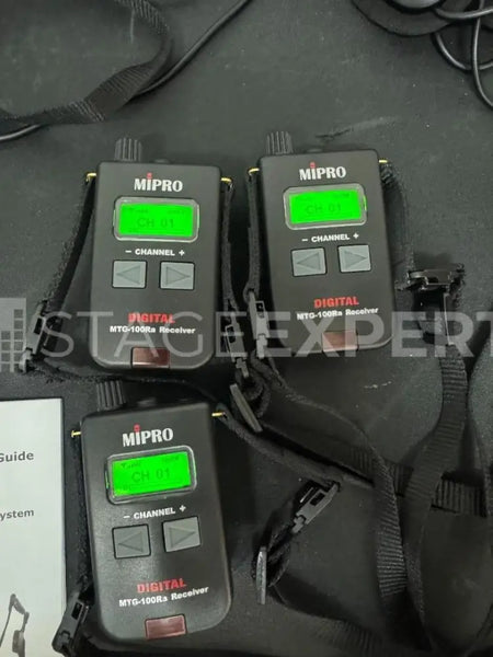 Mipro MTG-100 Digital Tour Guide System – Complete Set