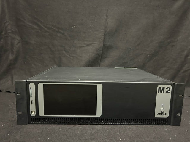 AUDAC M2 Multimedia Audio Matrix Mixer – 9x8 DSP Matrix