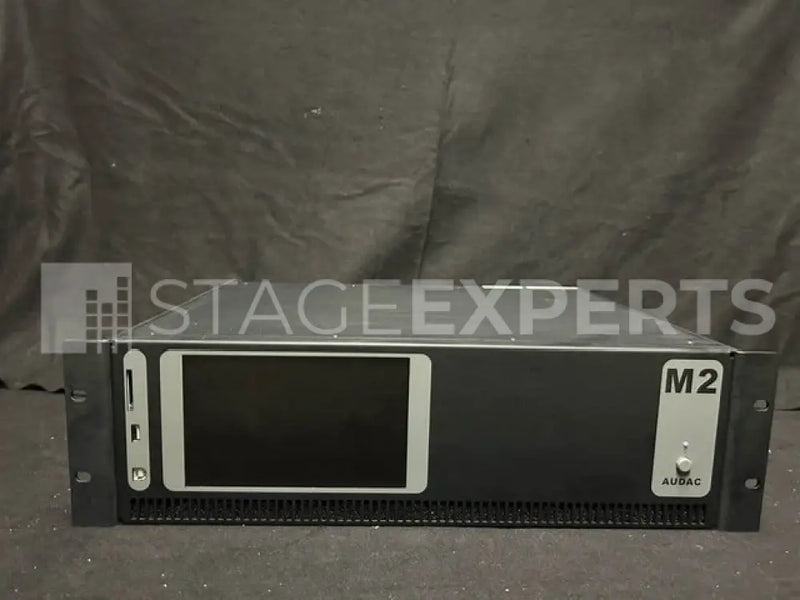 AUDAC M2 Multimedia Audio Matrix Mixer – 9x8 DSP Matrix