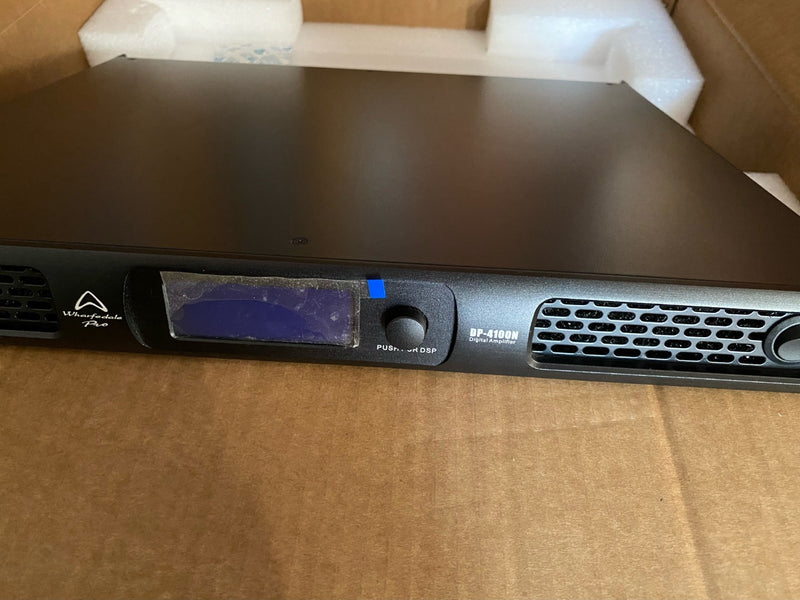 Wharfedale DP-4100N 4-Channel Dante Amplifier with DSP