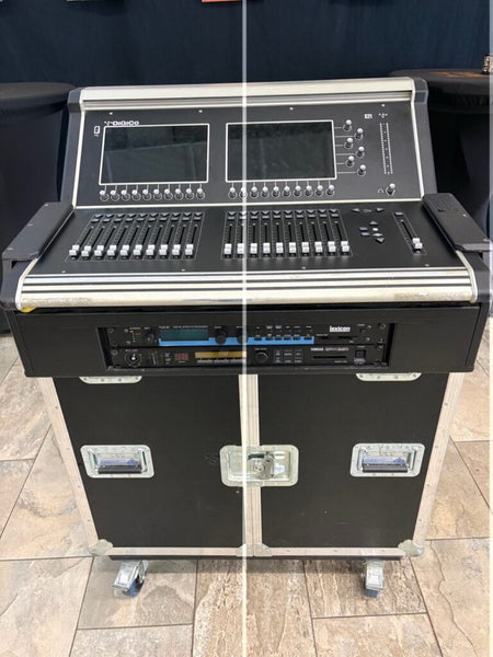 DiGiCo S21 Digital Mixer with Flip Case, PCM80 & SPX990