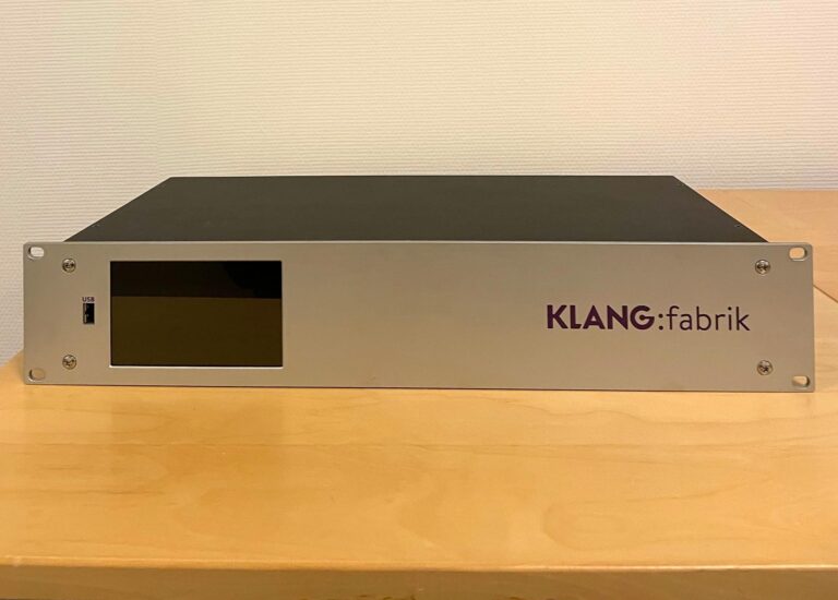 KLANG:fabrik 3D IEM Processor with MADI | Immersive IEM