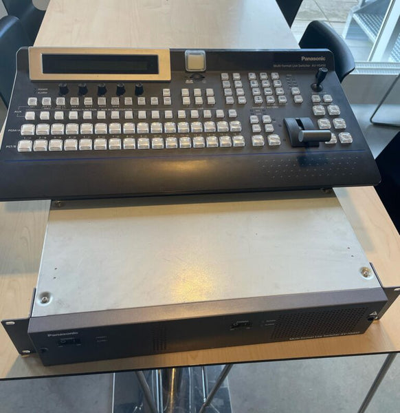 Panasonic AV-HS450 Broadcast Switcher Panel & Mainframe
