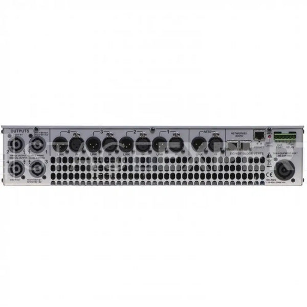 Linea Research 44M6 4‑ch DSP System Amplifier with Dante