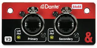 Allen & Heath M-Dante V3 64x64 for SQ & AHM Mixers