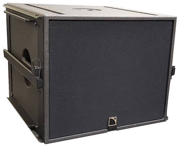 L-Acoustics SB15 Subwoofer Pair with Cover and Dolly