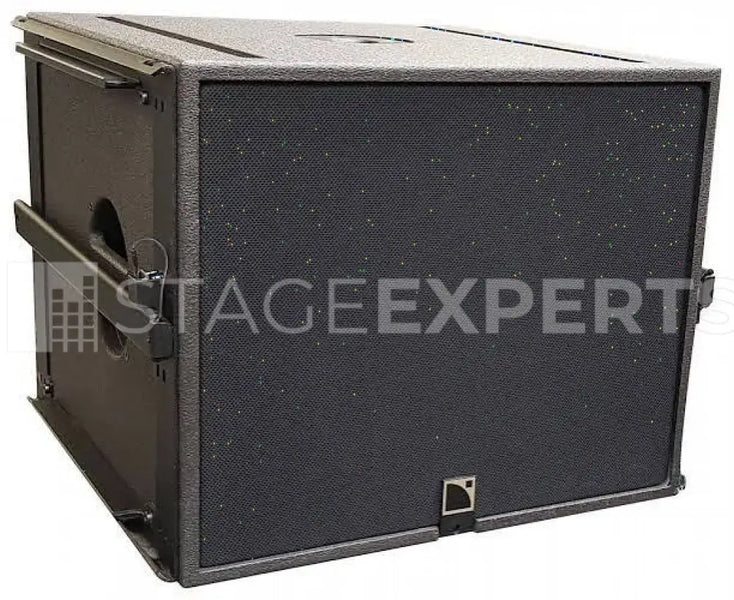 L-Acoustics SB15 Subwoofer Pair with Cover and Dolly