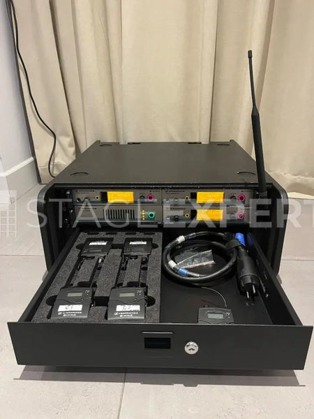 Sennheiser ew300 G3 IEM System – 3TX/3RX, C-Band with Combiner