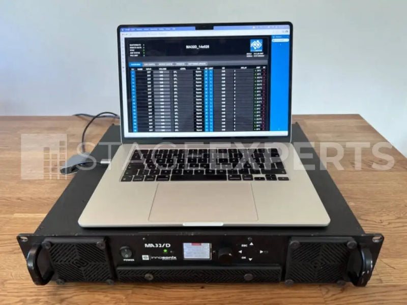 Innosonix MA32/D Amplifier with Dante, FIR & DSP | Demo Unit