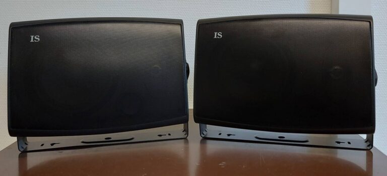 Intelligent Sound IS-6 Install Speakers (Pair), Black - 6.5in