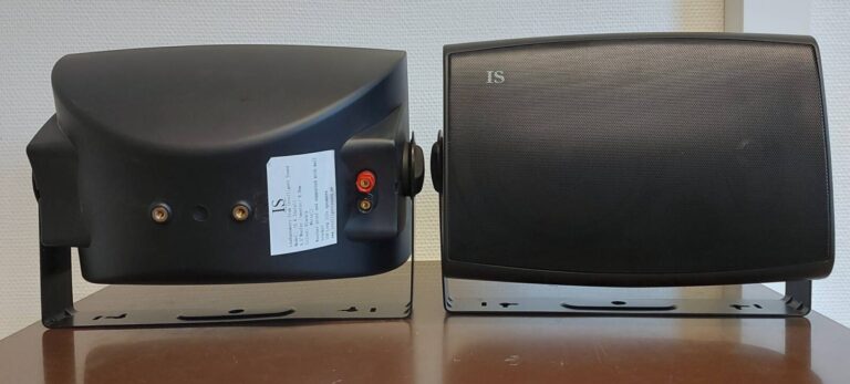 Intelligent Sound IS-6 Install Speakers (Pair), Black - 6.5in
