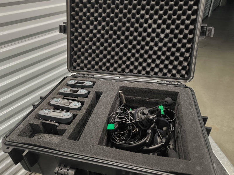 PunQtum Intercom Set – 4x Q110, 5x Q910, with Case