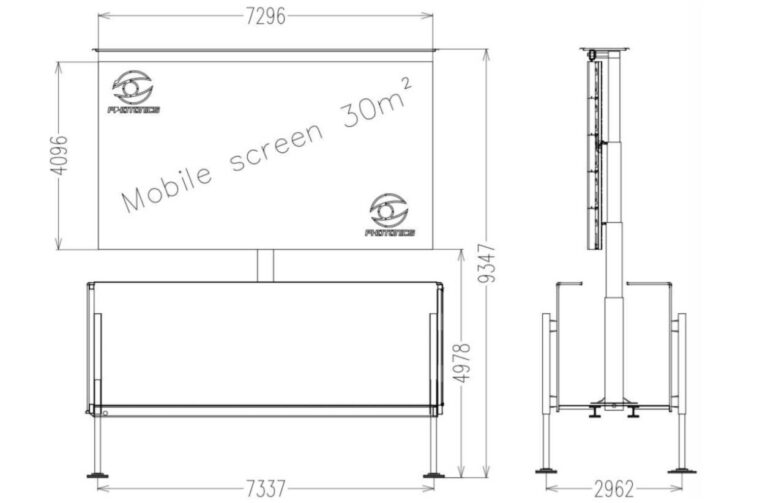 CREACAR JANS 30sqm LED Container – Outdoor LED Screen