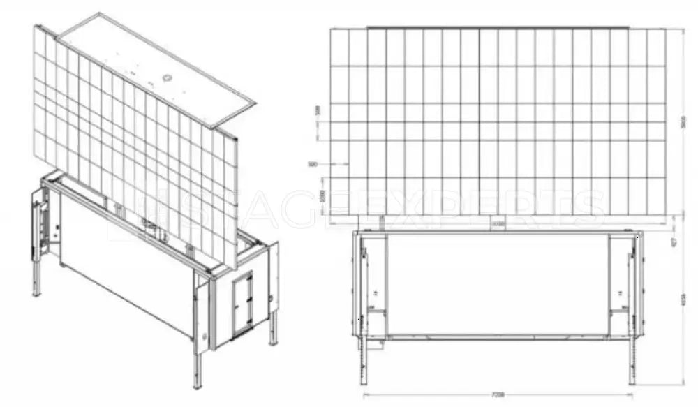 JANS CREACAR 45sqm LED Container – Outdoor Screen System