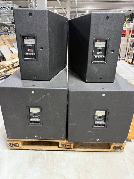 JBL AM4200/95 + ASB6118 2+2 Point‑Source Speaker Bundle
