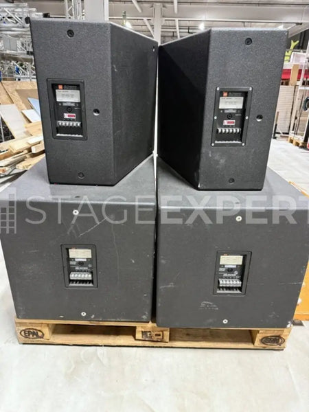 JBL AM4200/95 + ASB6118 2+2 Point‑Source System Bundle