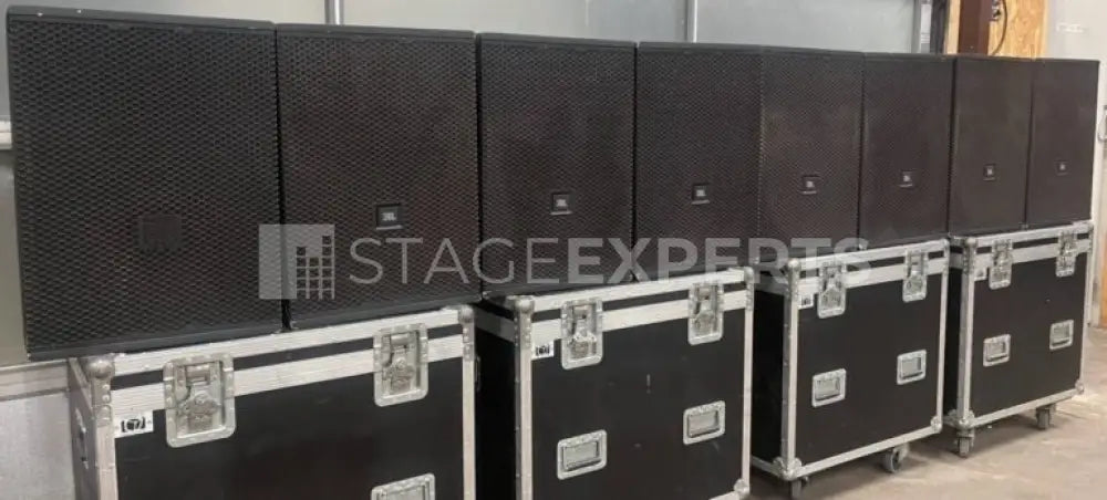 JBL VTX F15 Pair with Flightcase | Point Source Speakers
