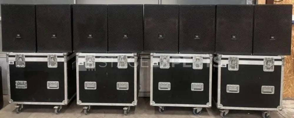 JBL VTX F15 Pair with Flightcase | Point Source Speakers