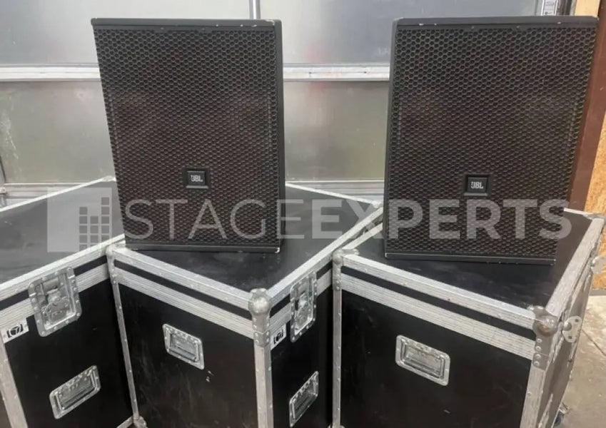 JBL VTX F15 Pair with Flightcase | Point Source Speakers