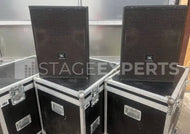 JBL VTX F15 Pair with Flightcase | Point Source Speakers