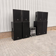 Load image into Gallery viewer, JBL P733/P746 Set with Crown Amplifier Rack – 8‑Box PA

