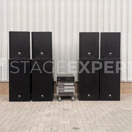 JBL P733/P746 System + Crown Amp Rack – Complete PA