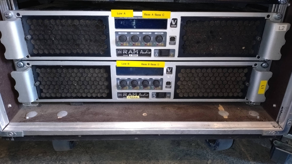 Ram Audio V9044 / W9044 4-Channel Power Amplifier | Pro AV