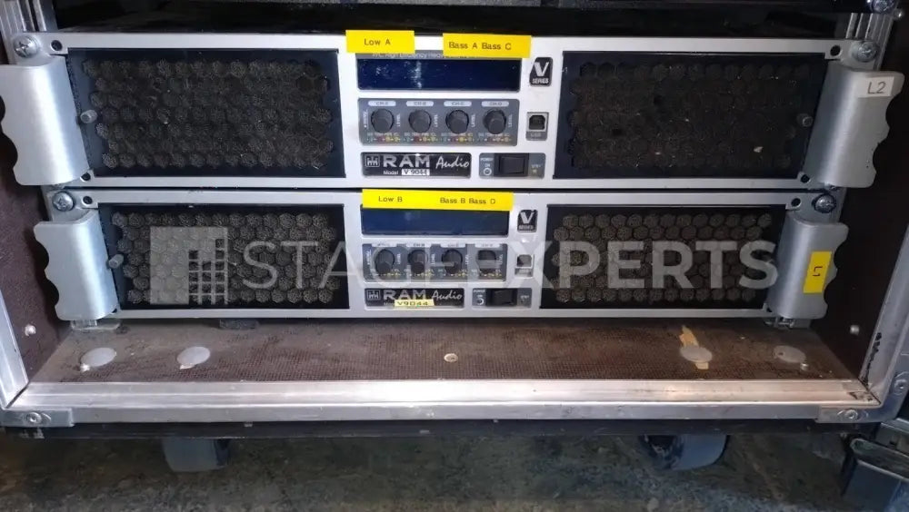 Ram Audio V9044/W9044 4-Channel Power Amplifier for Pro AV