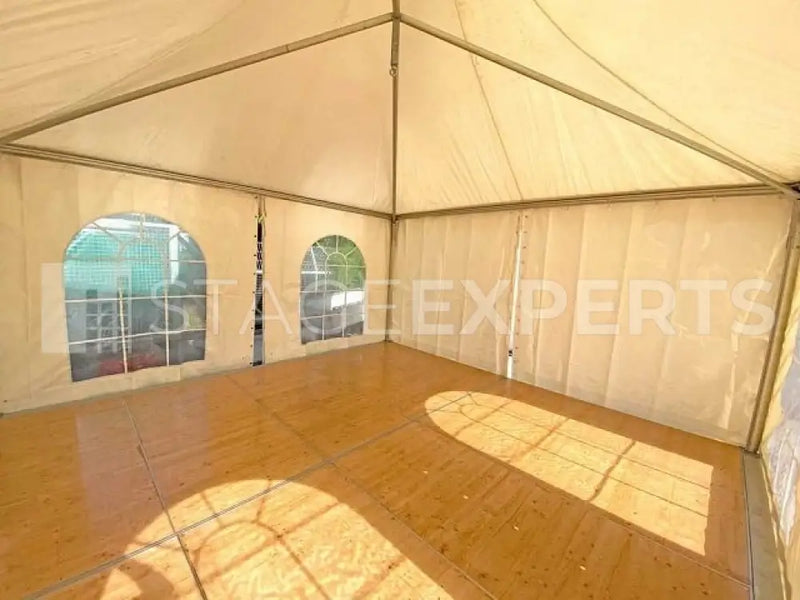 Höcker 5 x 5 m Cassette Flooring – Parquet Effect for Pagoda