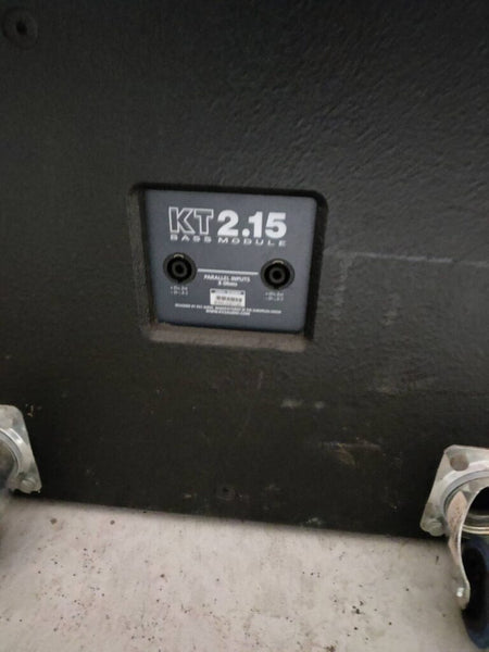 KV2 Audio K-RIG point source PA system with amps & subs