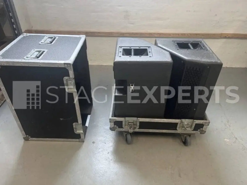 L-Acoustics 115FM Stage Monitor Pair with Flightcase - Used