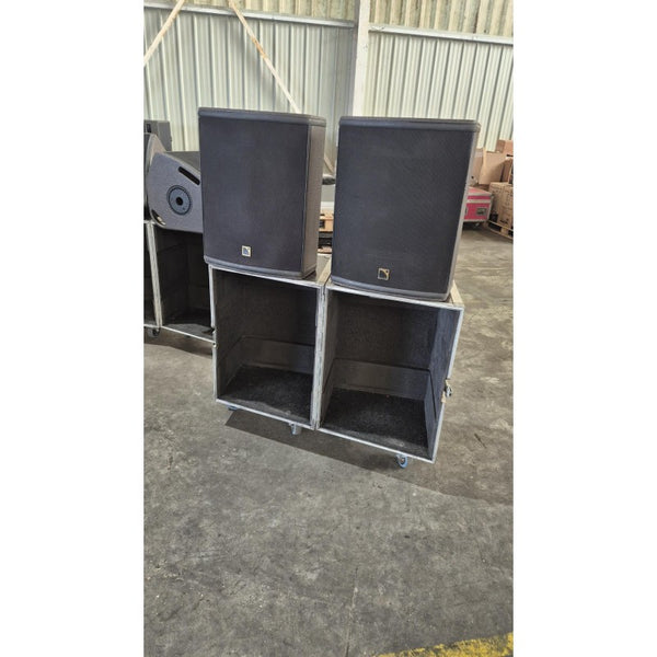 L-Acoustics 12XT Coaxial Speakers Pair in Flight Case