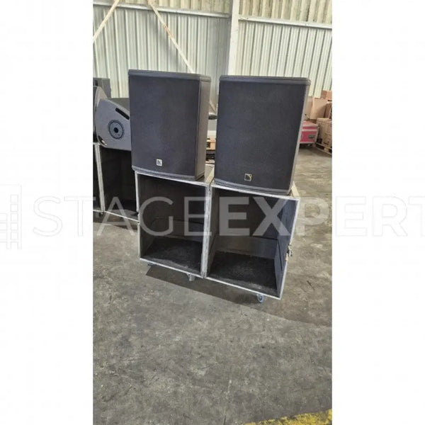 L-Acoustics 12XT Coaxial Speakers Pair in Flight Case