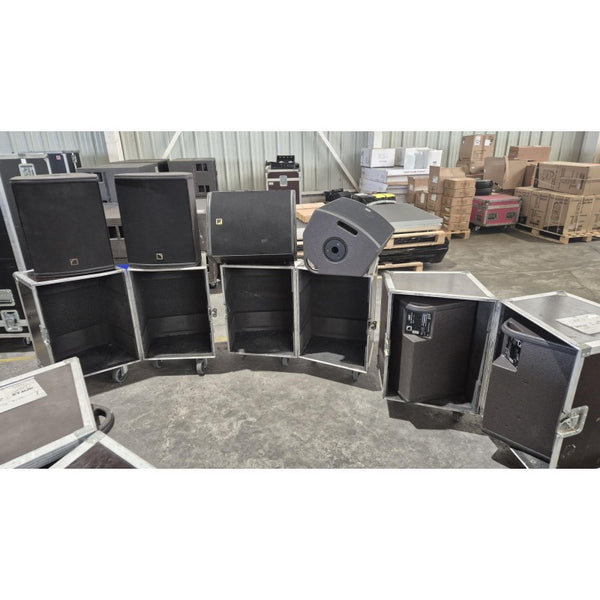 L-Acoustics 12XT Coaxial Speakers Pair in Flight Case