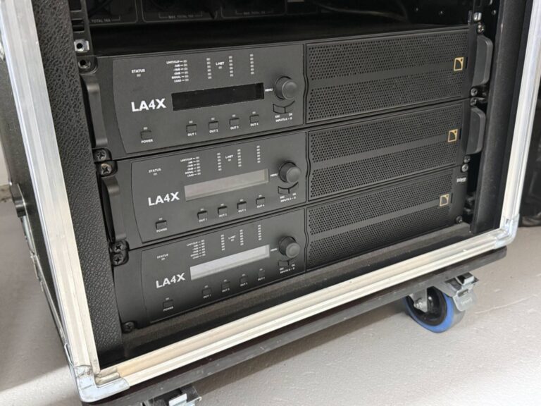 L-Acoustics LA4X Amplified Controller, 4x1000W Milan AVB
