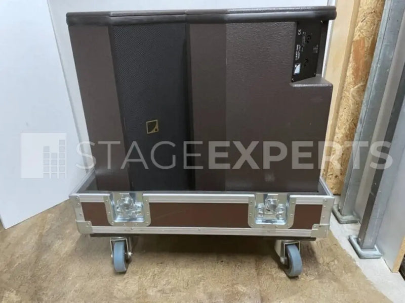 L-Acoustics 115XT HiQ Monitors – Pair with Flight Case