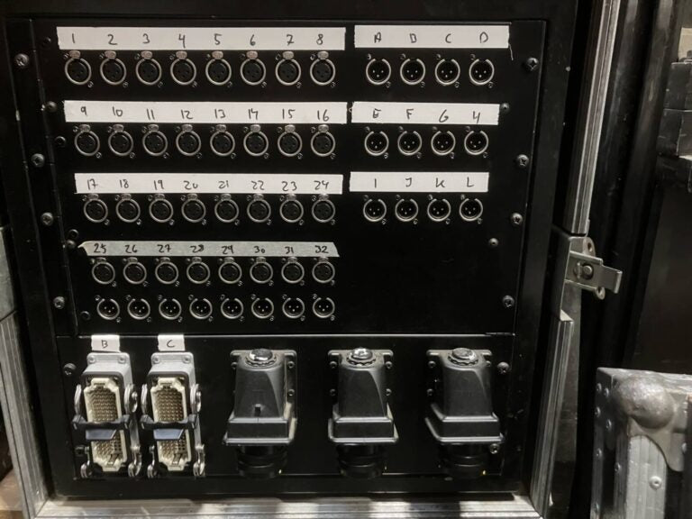LA Audio MS1224 Active Mic Splitter Rack, 2 Units