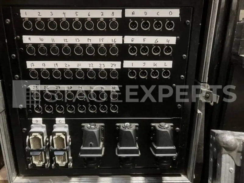 LA Audio MS1224 Active Mic Splitter Rack, 2 Units