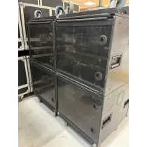 L-Acoustics LA-RAK with 3 x LA8 AES/EBU System Amplifier