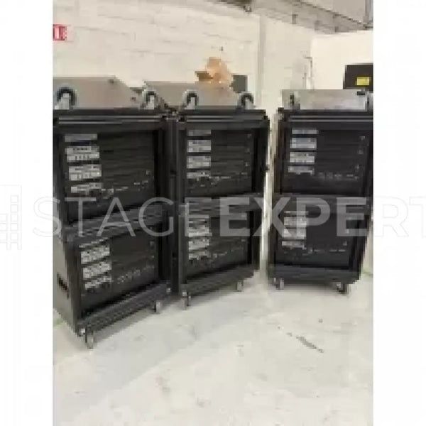 L-Acoustics LA-RAK with 3 x LA8 AES/EBU System Amplifier
