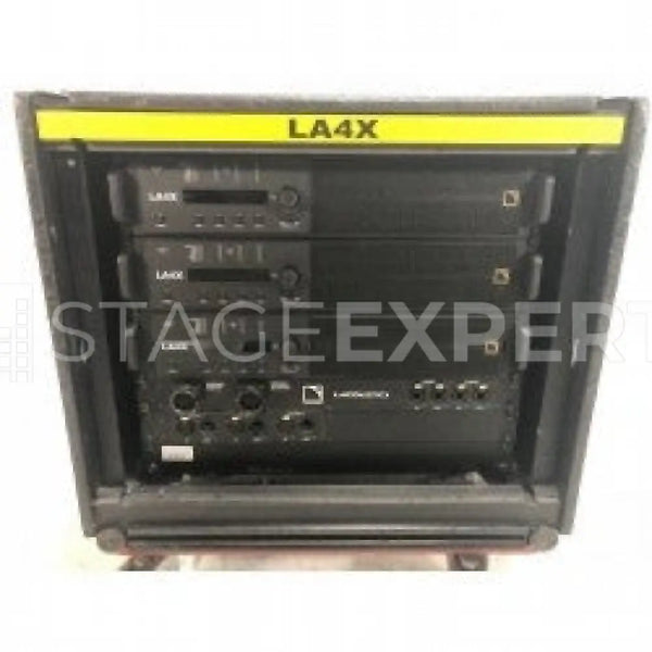 L-Acoustics LA RAK 4 with 3x LA4X Amplifiers
