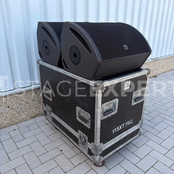L-Acoustics 115XT HiQ Monitors – Pair with Flightcase